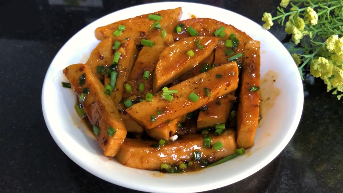 Chả lụa kho tiêu