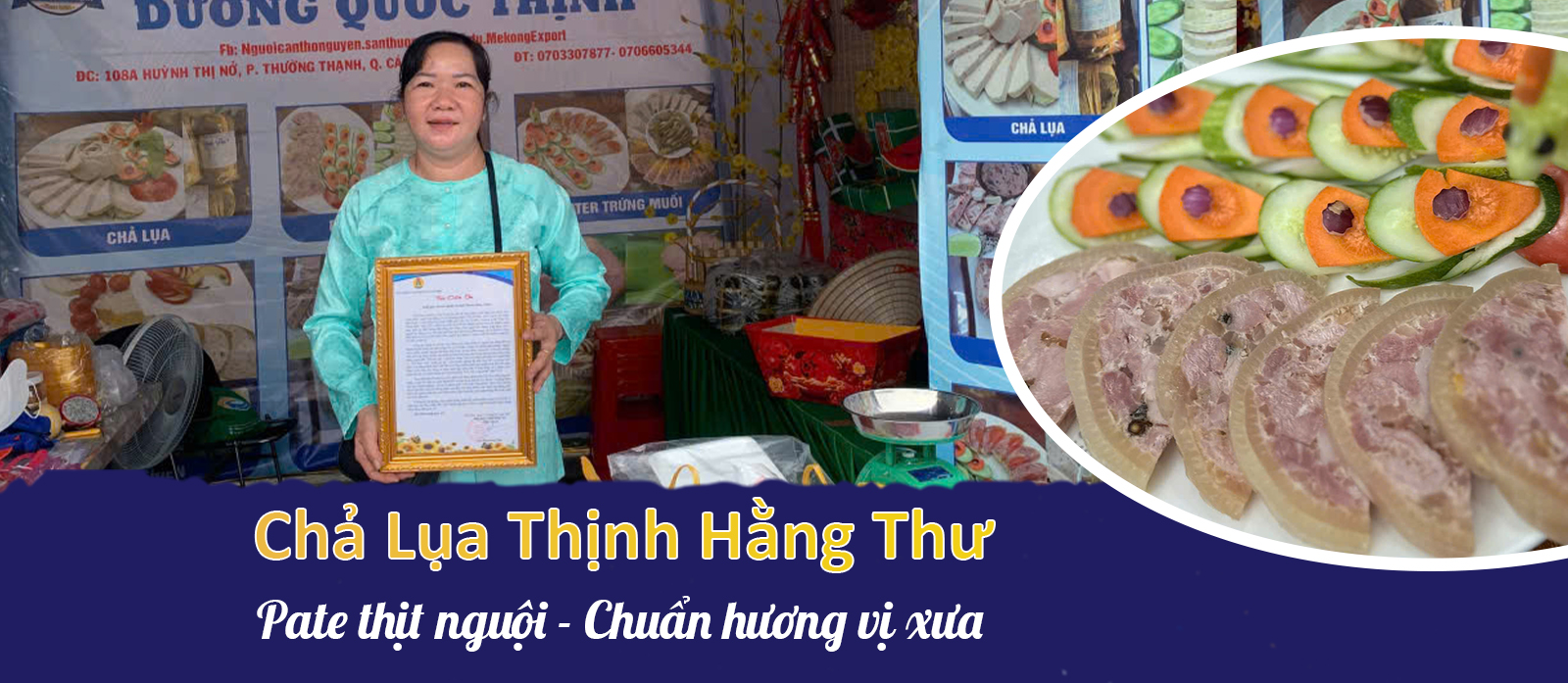 Chả lụa Thịnh Hằng Thư