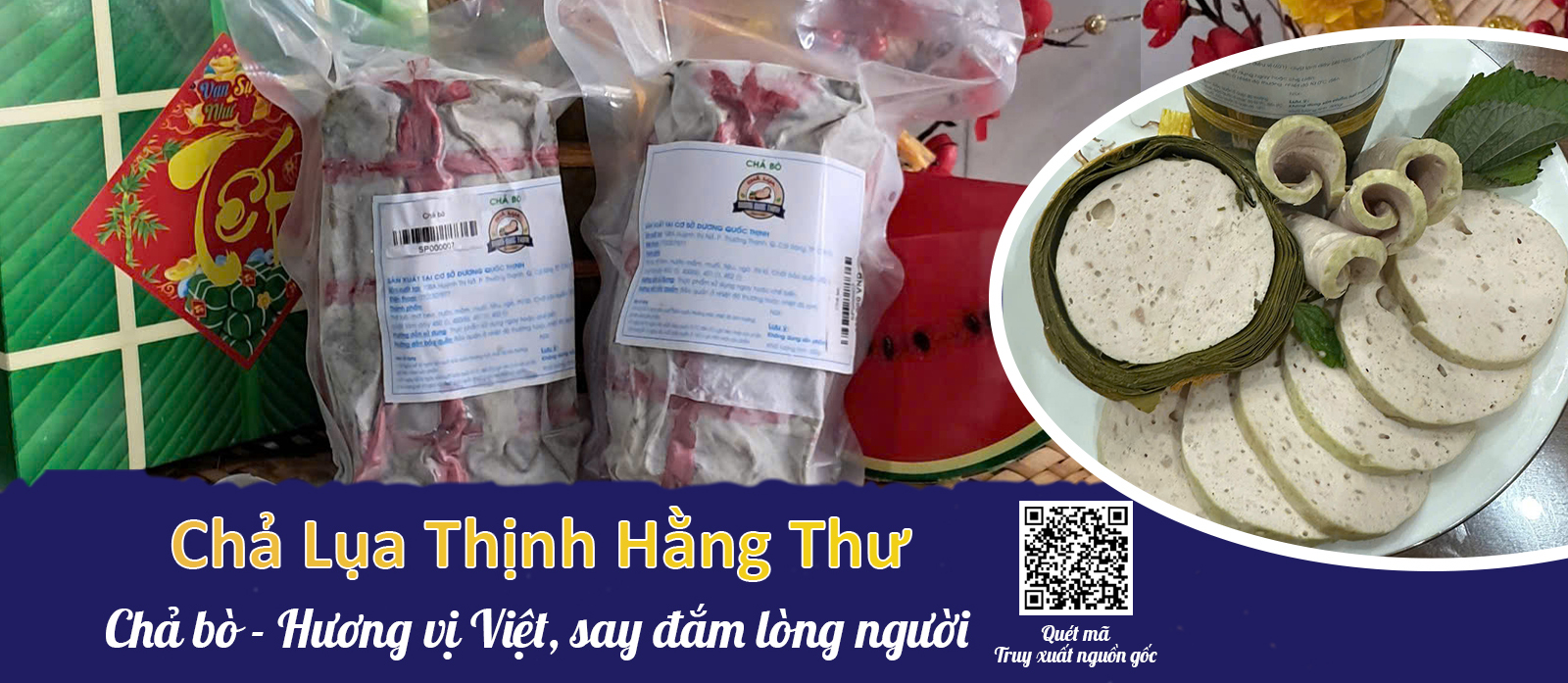 Chả lụa Thịnh Hằng Thư