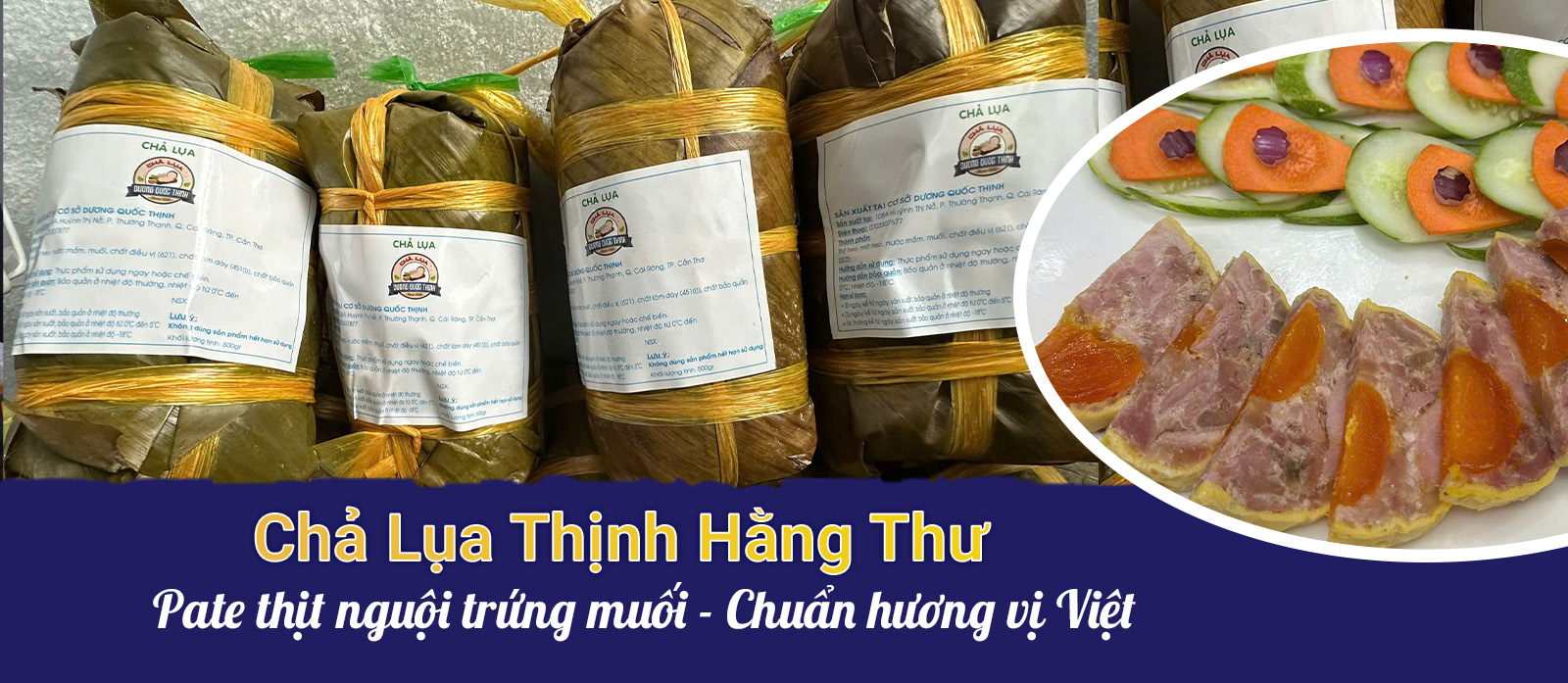 Chả lụa Thịnh Hằng Thư