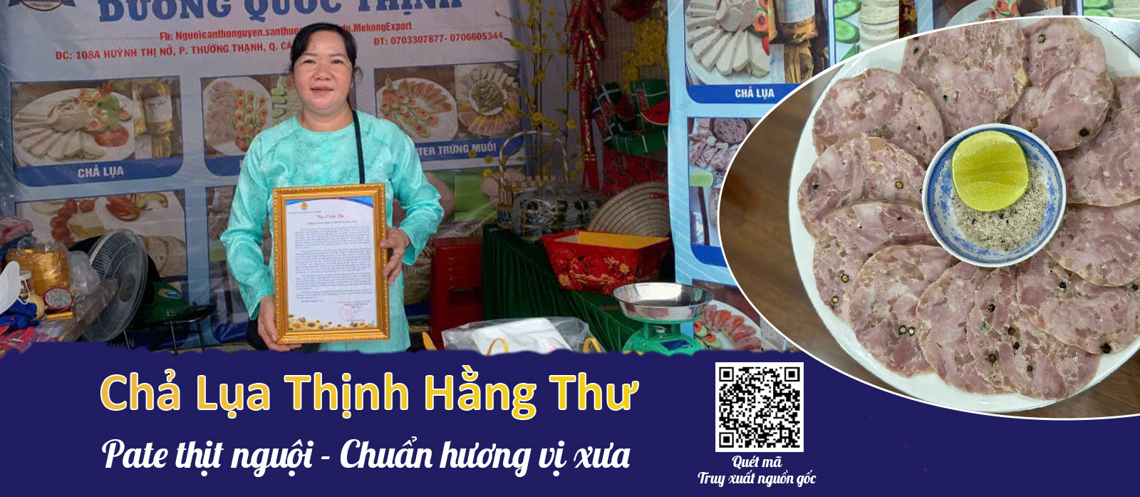 Chả lụa Thịnh Hằng Thư