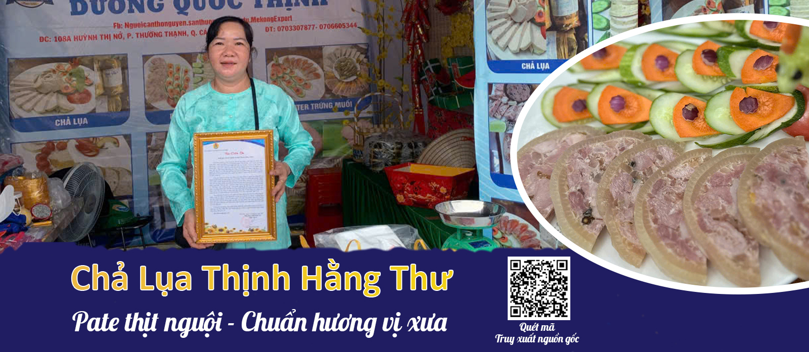 Chả lụa Thịnh Hằng Thư